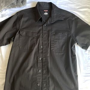 Men’s medium craftsman button up collard, work shirt.